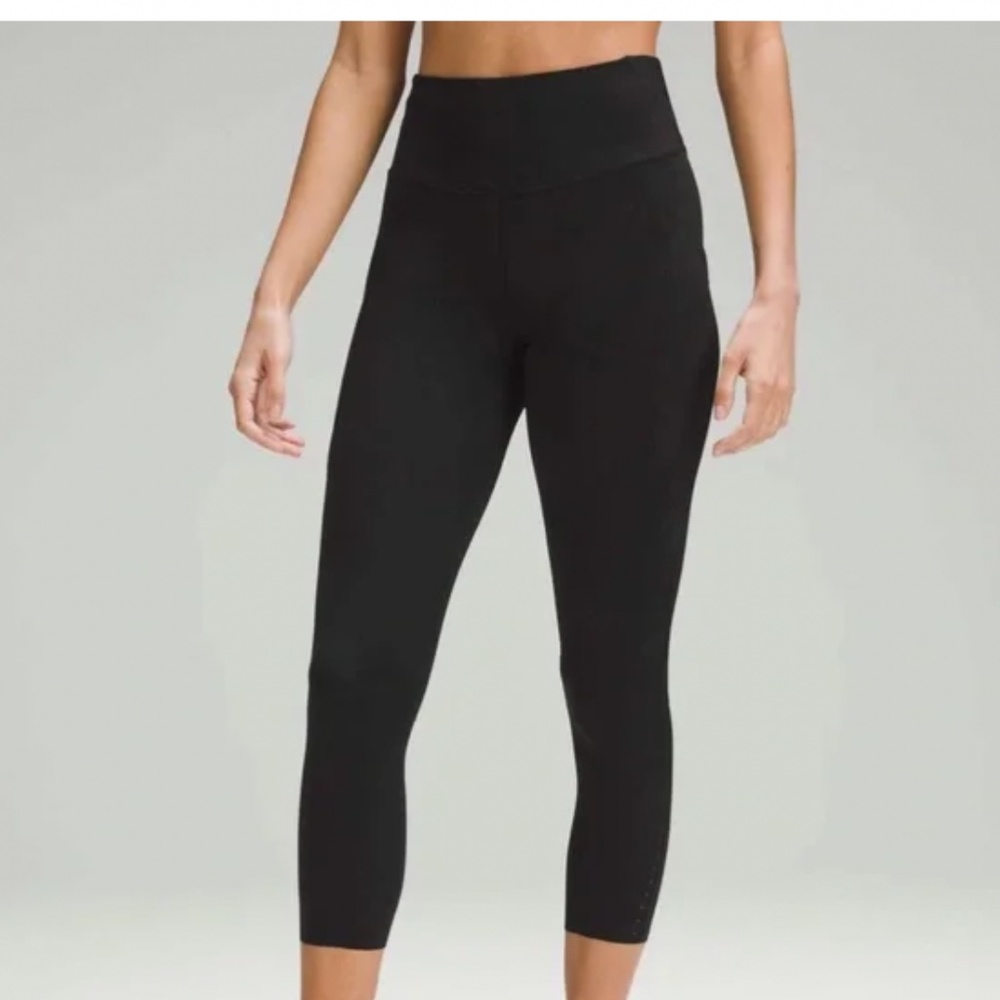 Lululemon Fast and Free high rise crop 23”